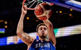 OLY gretas netrukus sustiprins NBA nepritapęs Serbijos rinktinės aukštaūgis